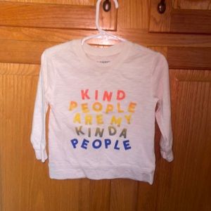 Old Navy- Kind People Are My Kinda People- 18-24 Months